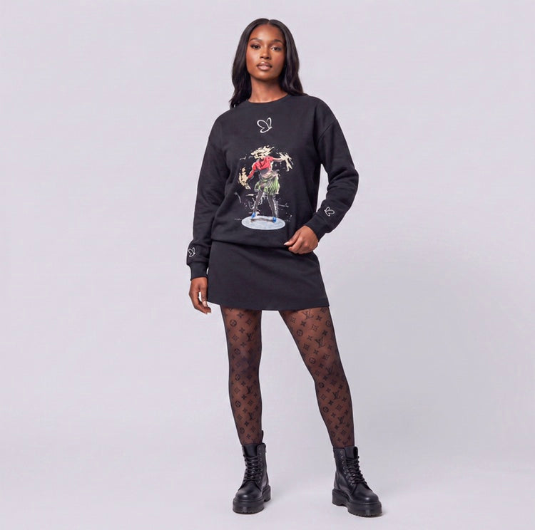Black sweater