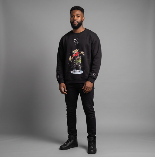 Black sweater